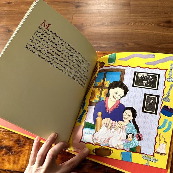 Vintage 1992 Leaving For America Roslyn Bresnick-Perry Russian Jewish Book - Picture 8 of 11